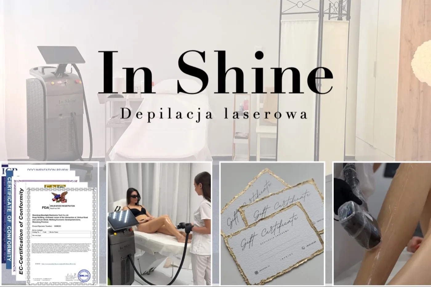 In Shine Depilacja laserowa Warszawa Praga-Południe — Praga-Południe